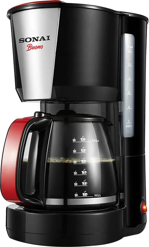 Sonai Coffee Maker Buono , 1000 Watt, Black, SH-1212