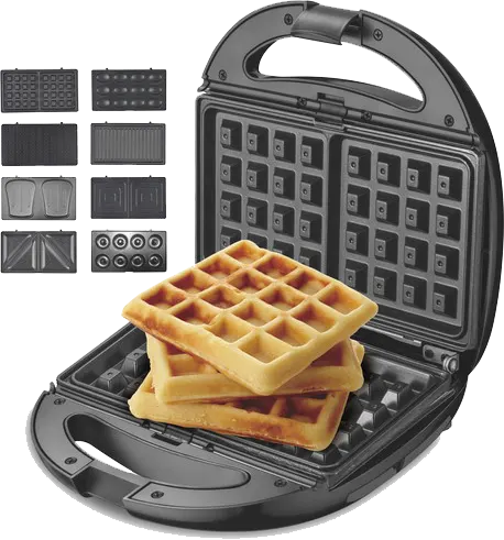 Jamaky 8-in-1 Waffle Maker, 1500 Watts, JMK2014