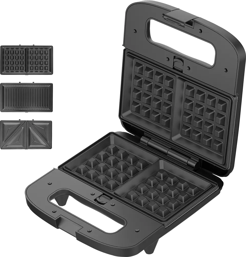 Jamaky 3-in-1 Waffle Maker, 1200W, JMK2025