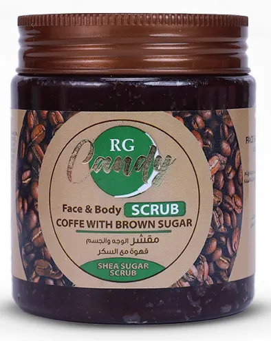 Rg Candy Face & Body Scrub Coffee With Brown Sugar, 200 Ml