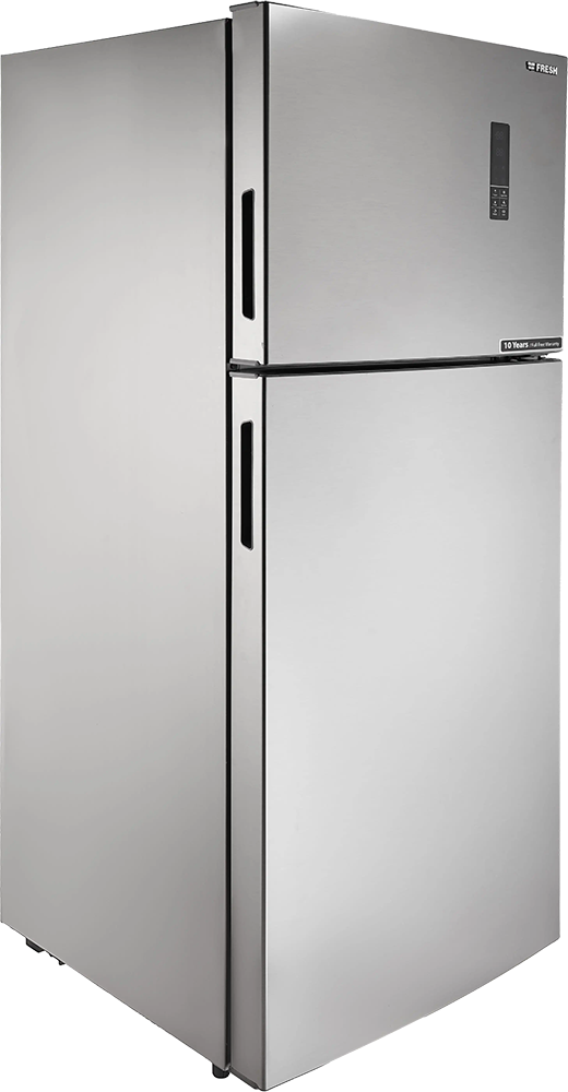 Fresh No-Frost Refrigerator, 426 Liters, 2 Doors, Digital Display, Plasma Feature, Stainless Steel, FNT-MS540YT