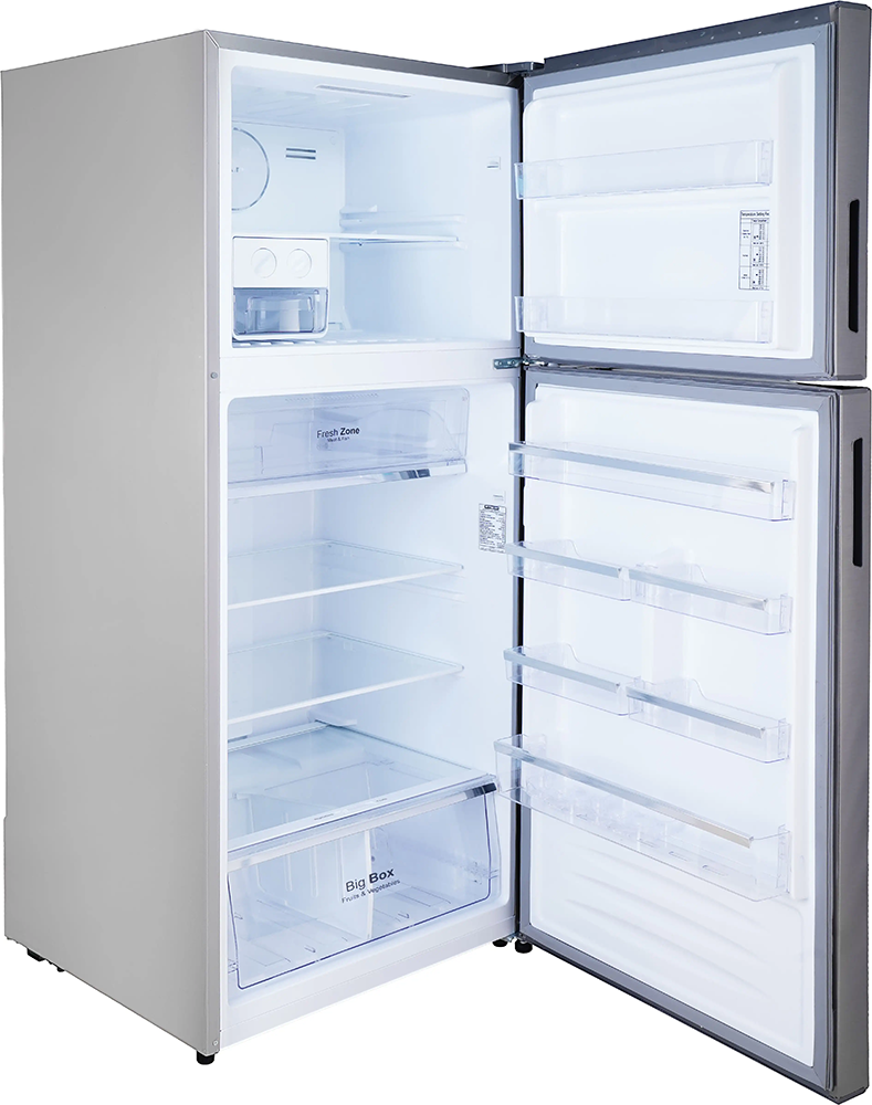 Fresh No-Frost Refrigerator, 426 Liters, 2 Doors, Digital Display, Plasma Feature, Stainless Steel, FNT-MS540YT