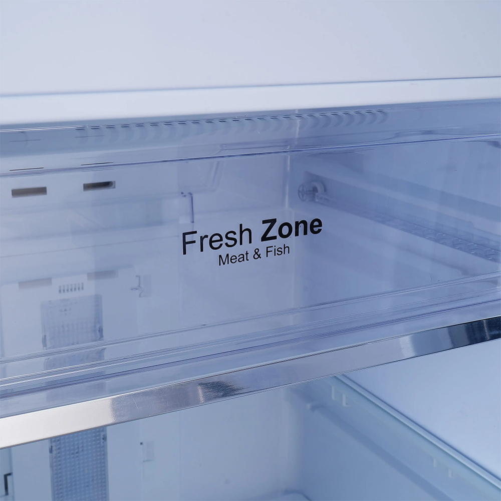 Fresh No-Frost Refrigerator, 426 Liters, 2 Doors, Digital Display, Plasma Feature, Stainless Steel, FNT-MS540YT
