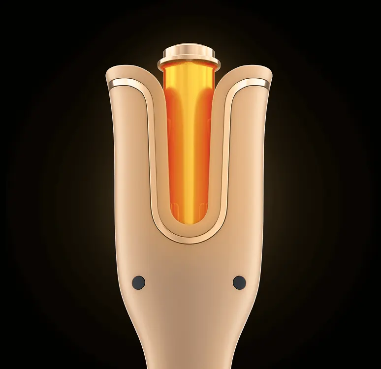 مكواة الشعر الكيرلي راش براش U1 PLUS ، تمويج اوتوماتيكي، تقنية أيونات سالبة، 4 درجات حرارة، بيج