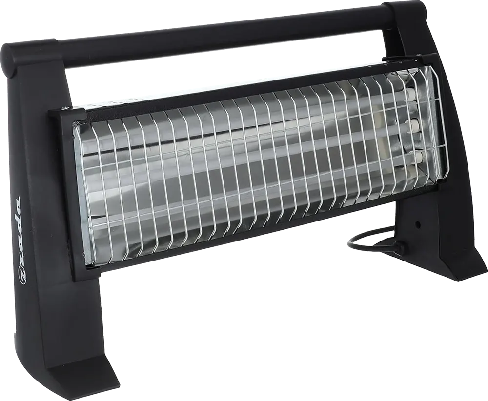 Zada Halogen Electric Heater, 3 Candles, 1800 Watts, Black Color, Model ZQH-110