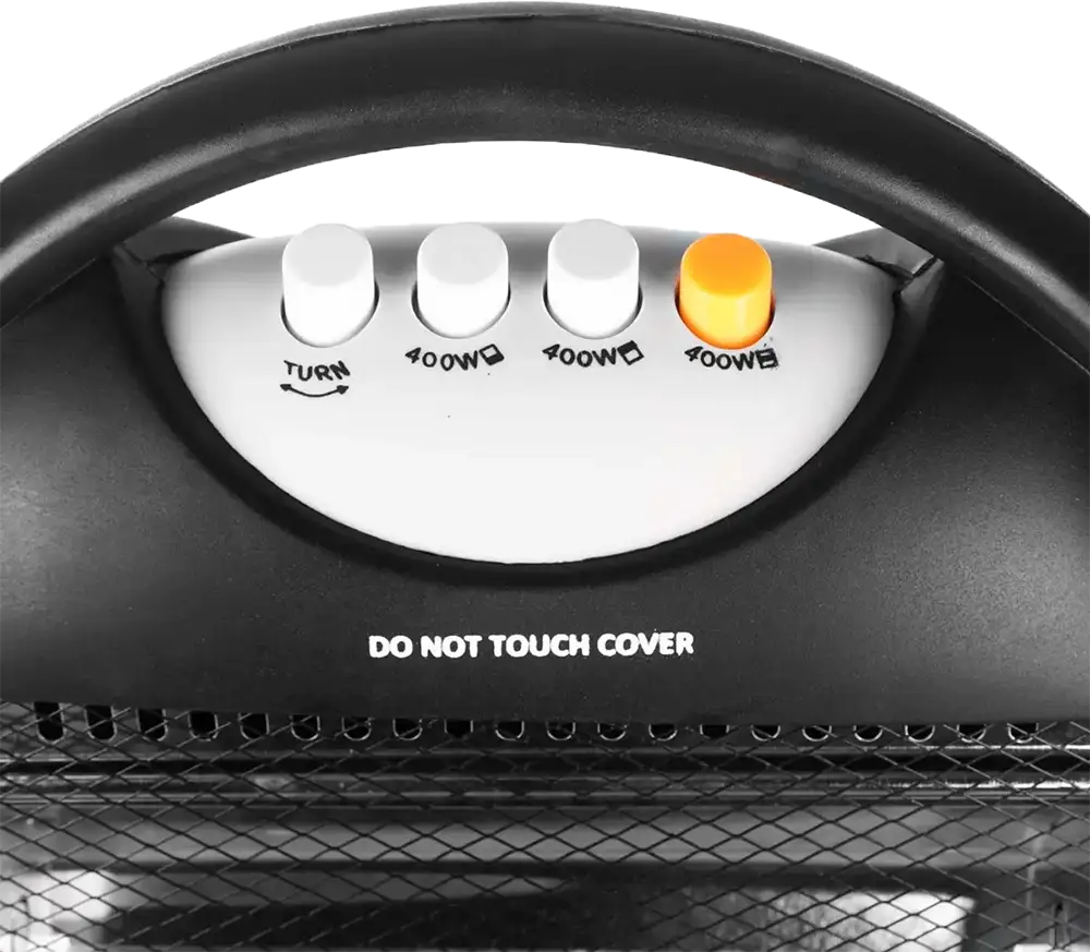 Zada Halogen Electric Heater, 3 Candles, 1200 Watts, Multi-Color, Model ZSH-120