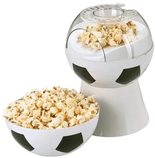 Popcorn machine in ball shape, 1200 watts, MP-2200