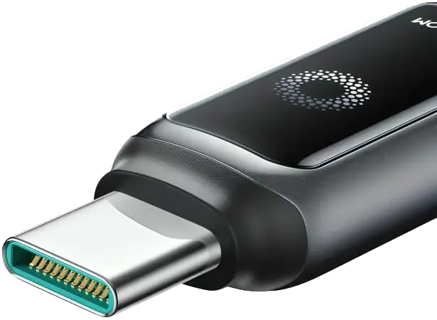 Joyroom Fast Charging and Data Transfer Cable with Auto Shut-Off, 30W, 1.2m, Type-C to Lightning, Black, S-A55