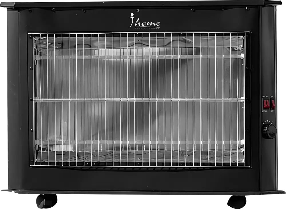iHome Halogen Electric Heater, 5 Candles, 2200 Watts, Black , Model  KI-2710