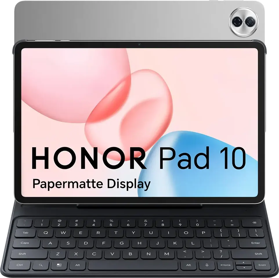 تابلت هونور باد 10 شاشة غير لامعة، شاشة 12.1 بوصة، ذاكرة داخلية 256 جيجابايت، رامات 8 جيجابايت، واي فاي فقط، رمادي