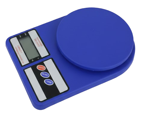 Kitchen Scale10 kg , Digital Display, AA Battery Operated, Multiple colors , Model SF-400