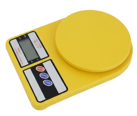 Kitchen Scale10 kg , Digital Display, AA Battery Operated, Multiple colors , Model SF-400