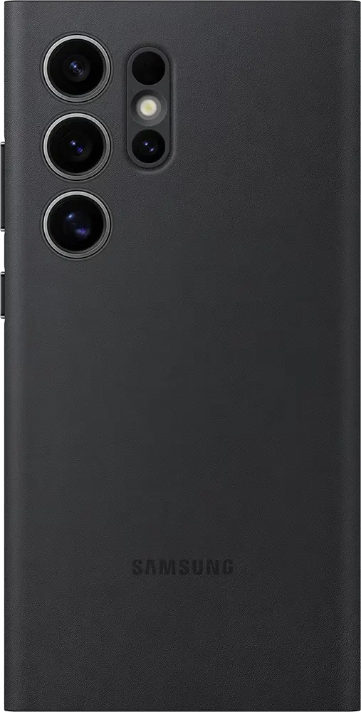 Samsung Smart View Case for S24 Ultra, Plastic, Black