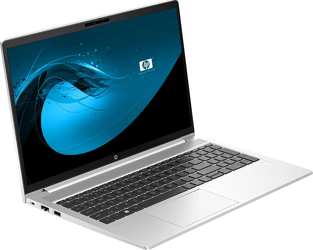 لاب توب اتش بي بروبوك 450 G10 انتل كور I7-1355U، رامات 16 جيجابايت، هارد ديسك 512 جيجابايت اس اس دي، شاشة 15.6 بوصة فول اتش دي ، كارت شاشة انتل Iris Xe، دوس، فضي