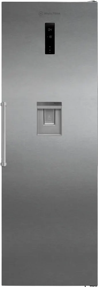 ثلاجة وايت بوينت نوفروست باب واحد، 380 لتر، شاشة ديجيتال، حنفية مياه، استانليس، WPR375DWDVX