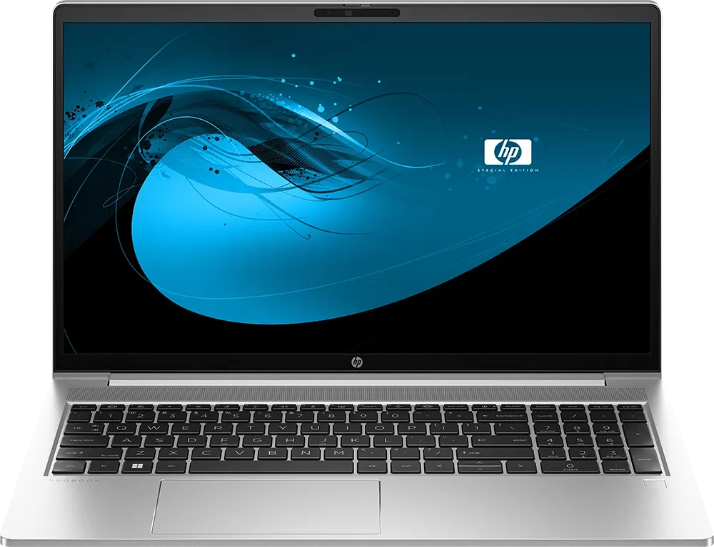 لاب توب اتش بي بروبوك 450 G10 انتل كور I7-1355U، رامات 8 جيجابايت، هارد ديسك 512 جيجابايت اس اس دي، شاشة 15.6 بوصة فول اتش دي ، كارت شاشة انتل  Intel UHD، دوس، فضي