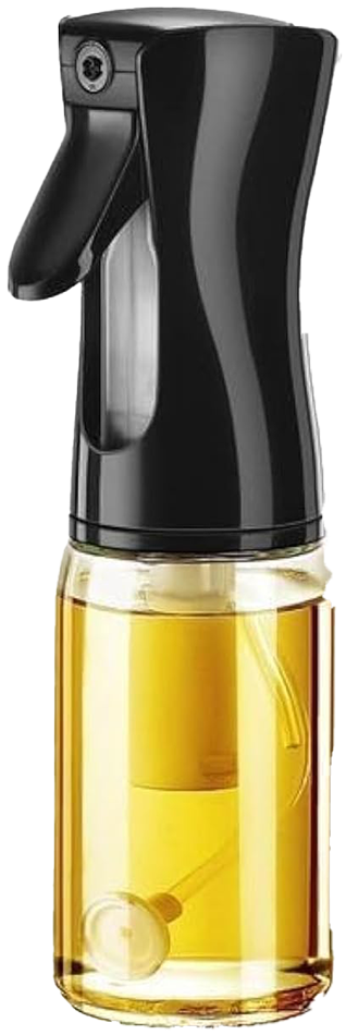 بخاخه زيت زجاج ، غطاء اسود ، 508