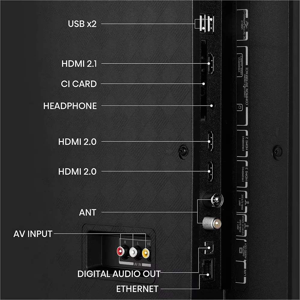 شاشة سمارت توشيبا، 65 بوصة، دقة 4K، من نوع QLED، ريسيفر داخلى، 65M450RP