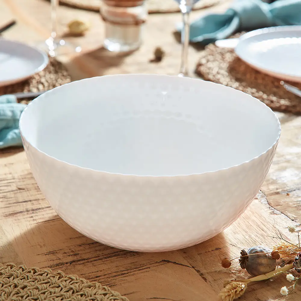 Arcopal Luminarc Pampille bowl, 24 cm, white, model 4661