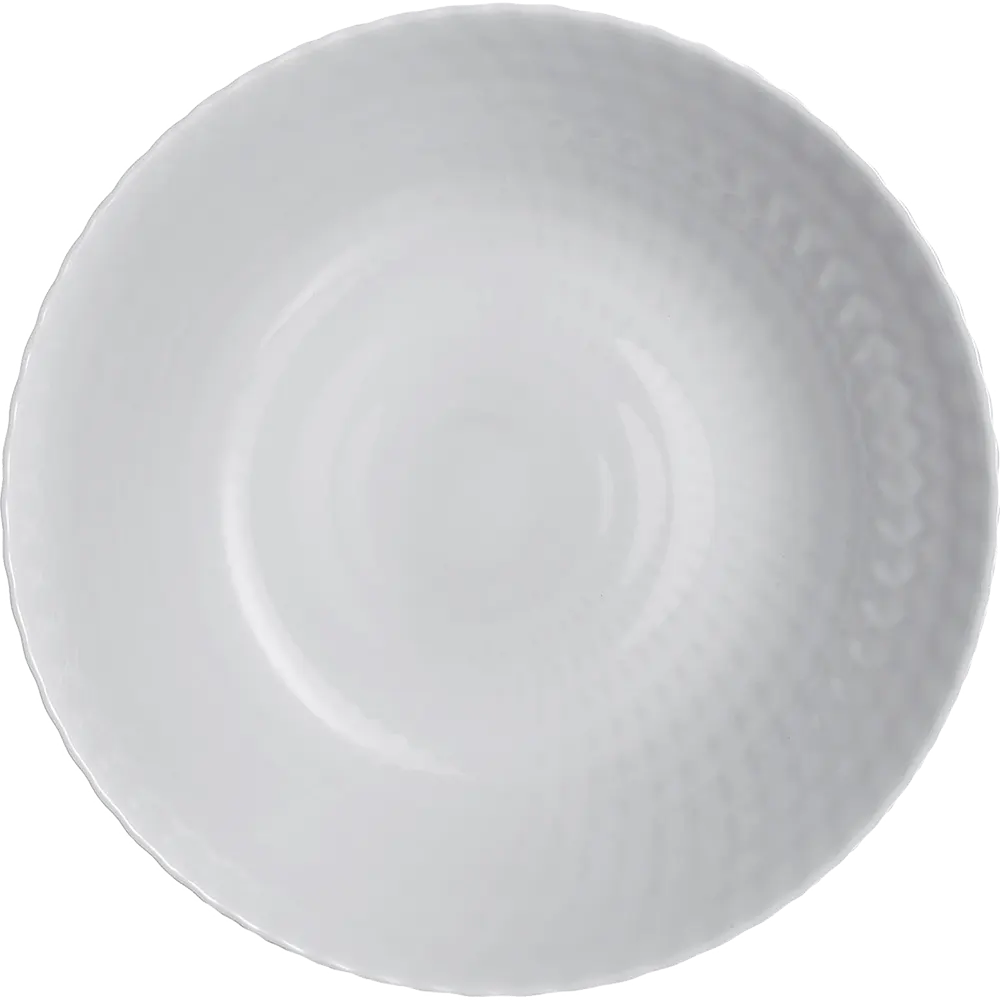 طبق غويط اركوبال لومينارك بامبيل، حجم 20 سم، لون أبيض، موديل 4645