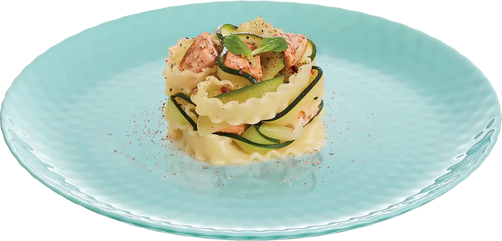 طبق مسطح اركوبال لومينارك بامبيل، حجم 25 سم، لون أخضر، موديل 4649