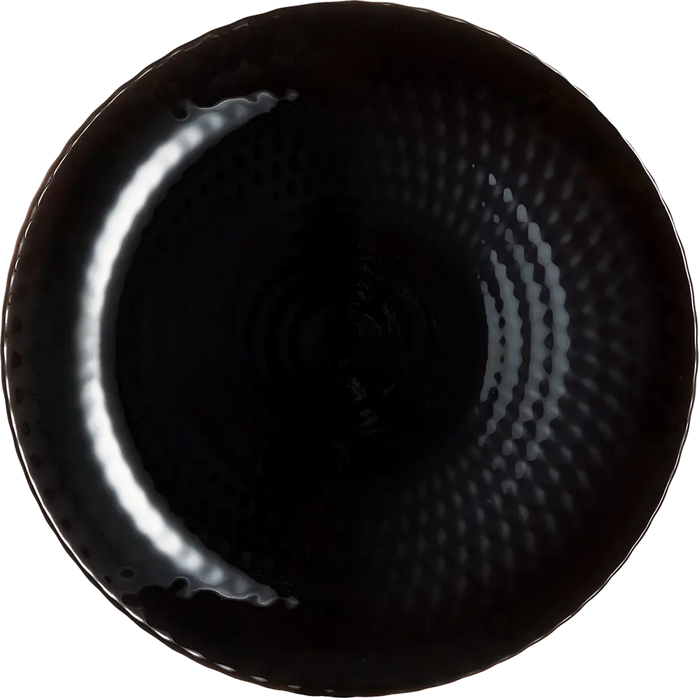 طبق مسطح اركوبال لومينارك بامبيل، حجم 19 سم، لون أسود، موديل 4620