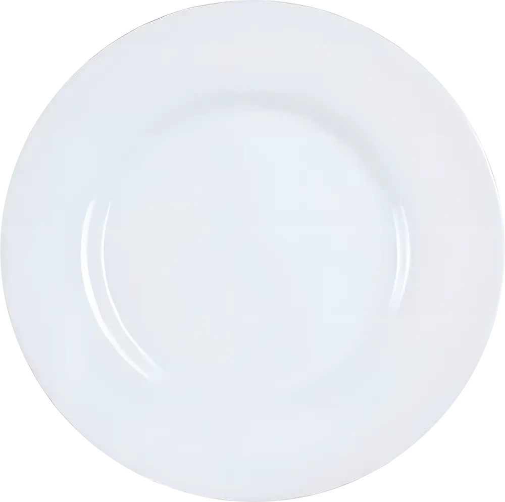 طبق مسطح اركوبال لومينارك ، حجم 19 سم، لون أبيض، موديل 033