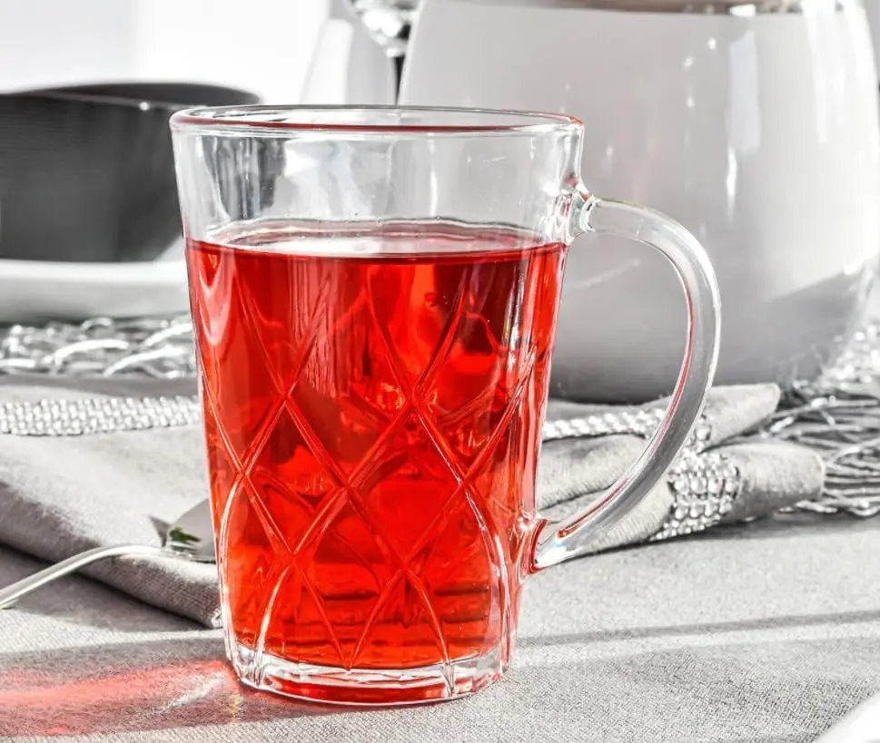 طقم مجات زجاج لومينارك سويفيل، 6 قطع، سعة 250 ملي، لون شفاف