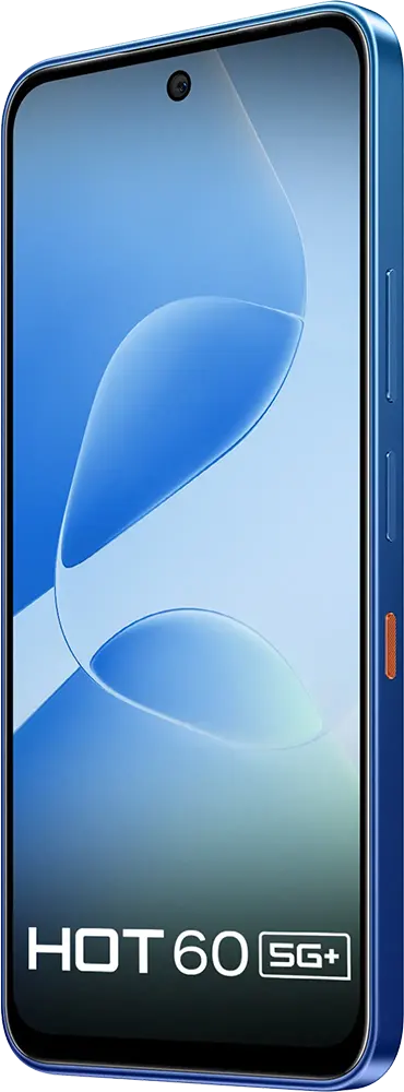 Infinix Hot 60 Dual SIM Mobile, 128GB Internal Memory, 6GB RAM, 5G, Shadow Blue