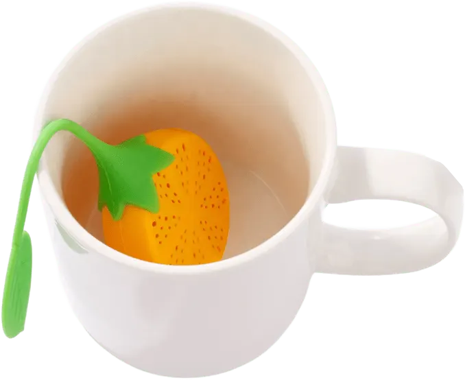 مصفاة اعشاب ، برتقالي