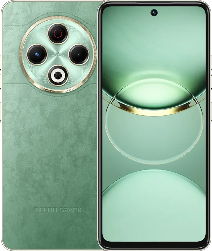 موبايل تكنو سبارك 30، ذاكرة 256 جيجابايت، رامات 8 جيجابايت، شبكة الجيل الرابع إل تي إي، أخضر
