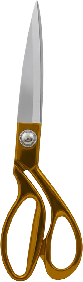 مقص قماش ، ذهبى ، 37