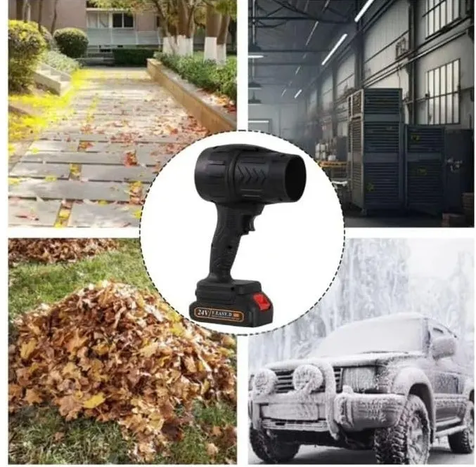 Handao rechargeable air blower, 24V battery, black