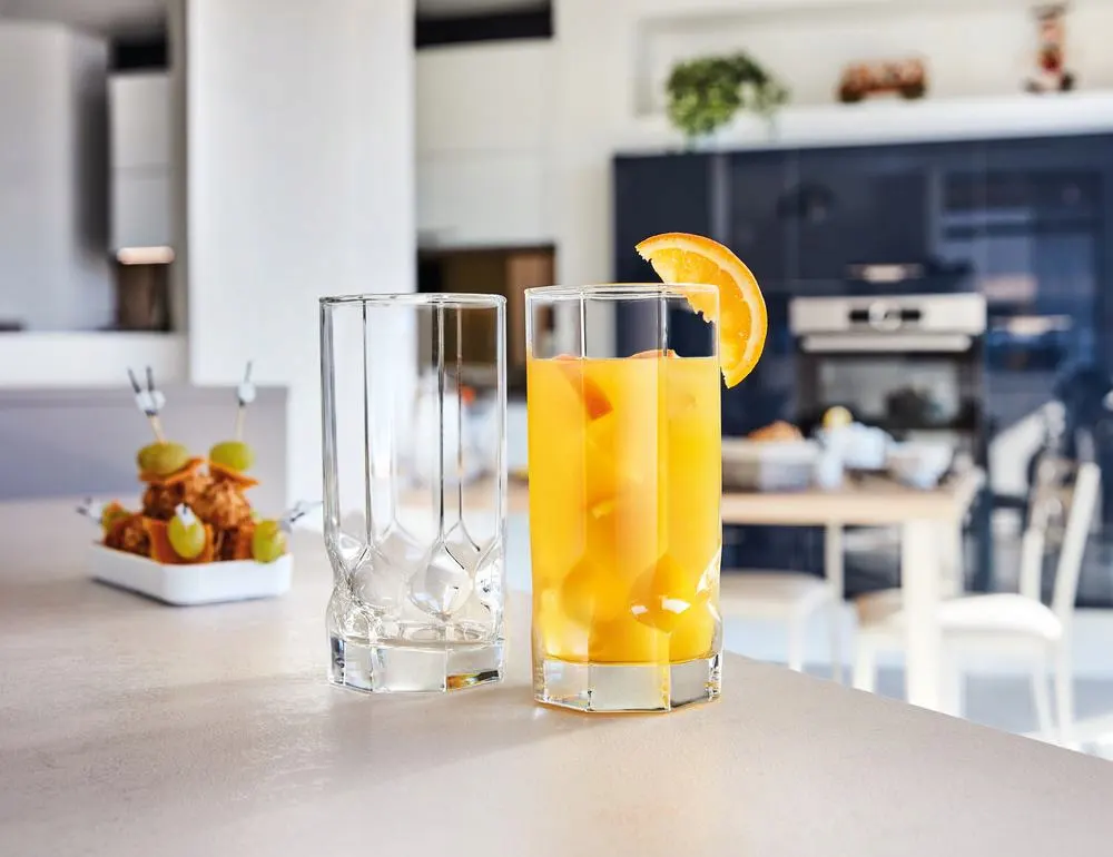 طقم شربات اوكتيم دايموند لومينارك ، مكون من 6 شوب ، شفاف