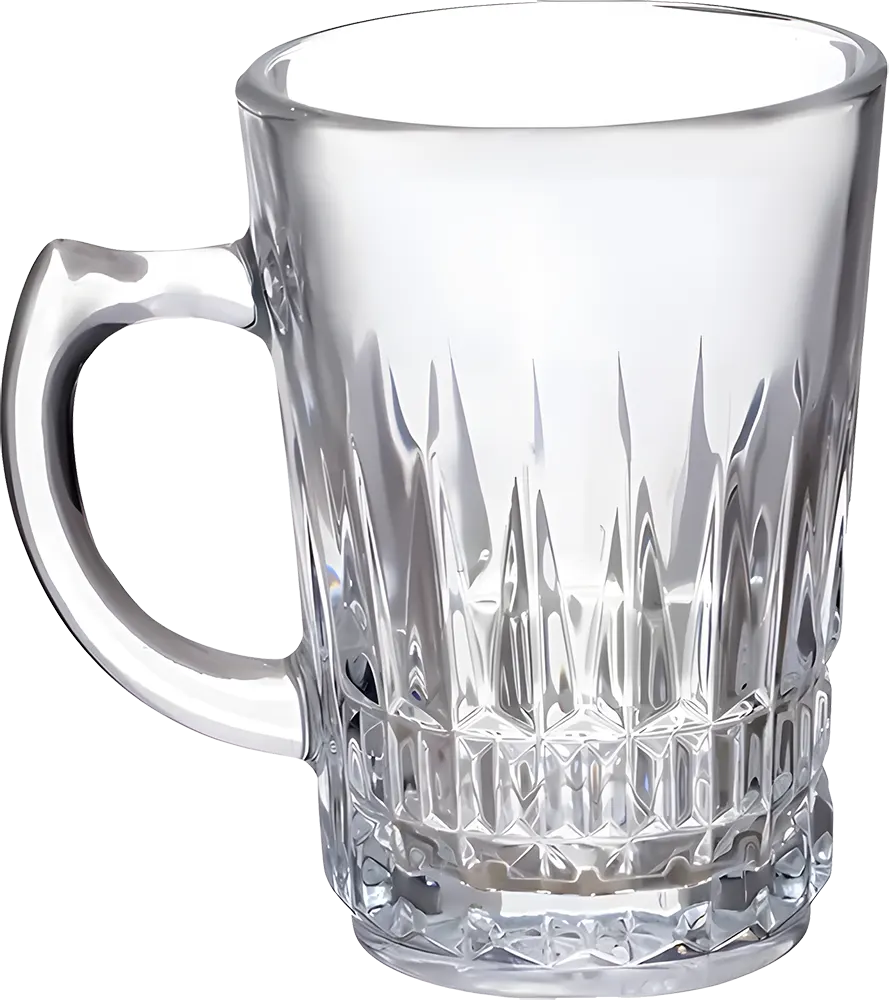 طقم مجات زجاج لومينارك امبراطور ، 6 قطع، سعة 230 ملي، لون شفاف، CL23