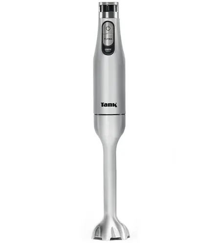 Tank Pro Hand Blender, 1200 Watts, 6 Speeds, Chopper and Egg Beater, Silver x Black, CM-6004 31-004-0010