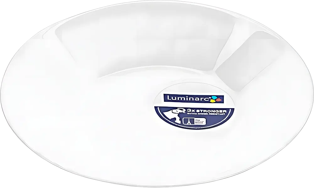 Arcopal Luminarc Essence Deep Dish, 22 cm, white