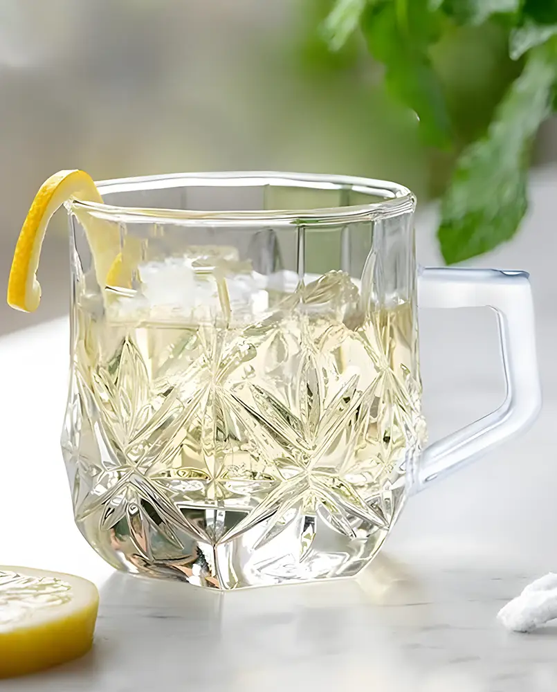 طقم مجات زجاج لومينارك برايتون، 6 قطع، سعة 200 ملي، لون شفاف