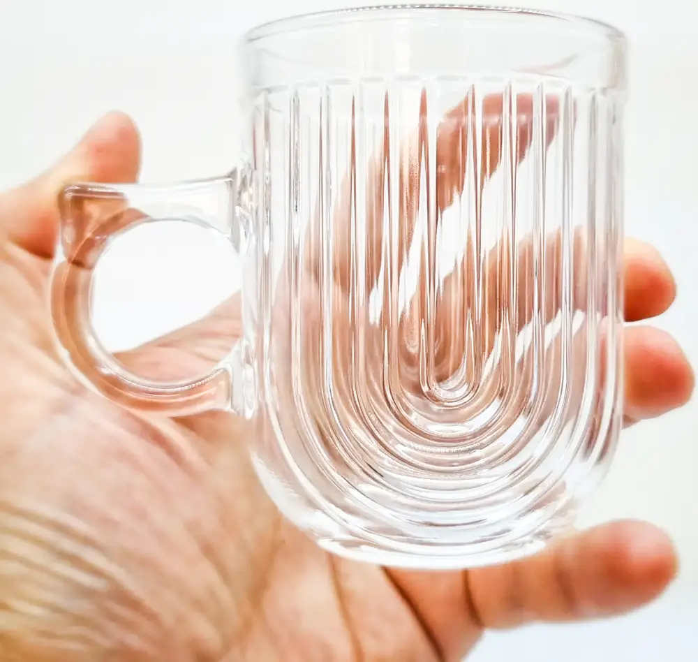 طقم مجات زجاج لومينارك باليز ، 6 قطع، سعة 250 ملي، لون شفاف