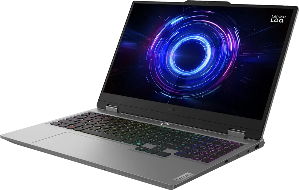 Lenovo Laptop LOQ 15IRX10, Intel® Core™ I7-13700HX , 16GB RAM, 512GB SSD Hard Disk, NVIDIA GeForce RTX5060 8GB GDDR7 Graphics Card, 15.6 Inch FHD IPS Display, Luna Grey