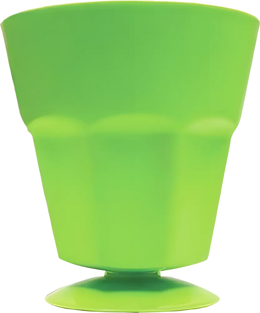 El watania Luna 1 Plastic Cup, 0.225 Liter Capacity, Multi-Color