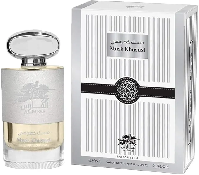 عطر مسك خصوصي من الفارس للرجال او دي برفان ، 80 مل