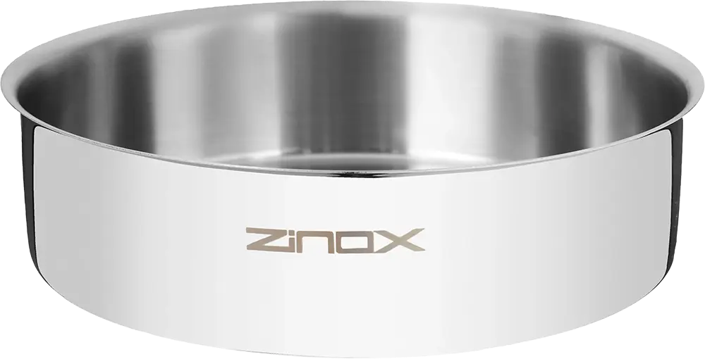 طقم صينية فرن زينوكس ستانلس ستيل، 3 قطع، لون فضي