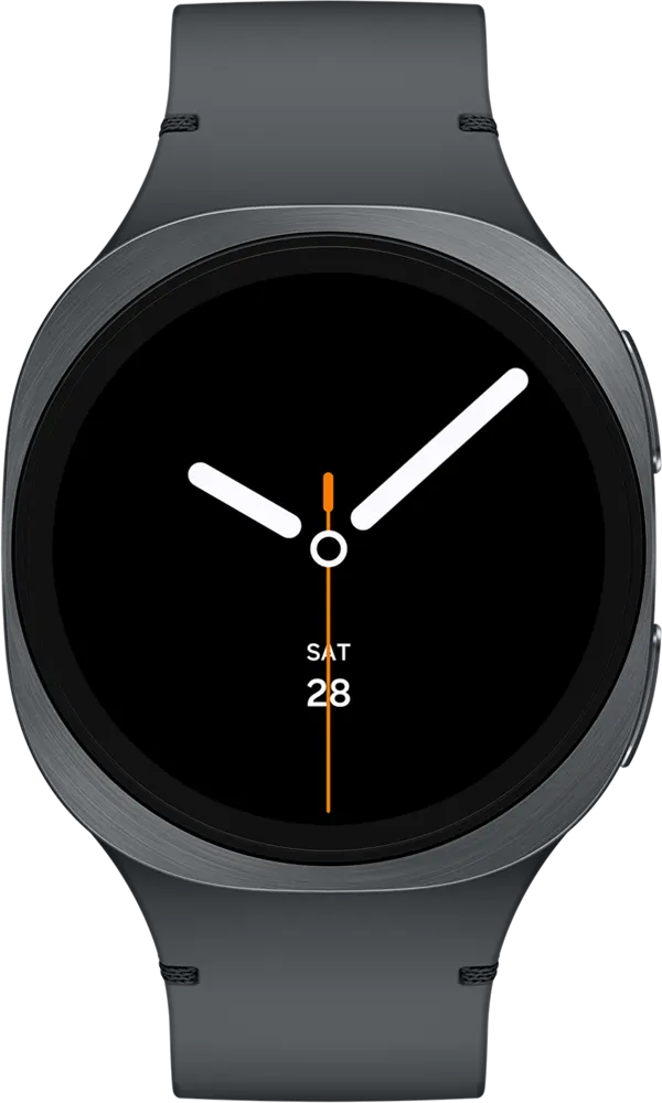 ساعة سمارت سامسونج جالاكسي 8 ، شاشة Super AMOLED مقاس 40 مم ، بلوتوث 5.3، مقاومة للماء ، رمادي، SM-L320NDAAMEA