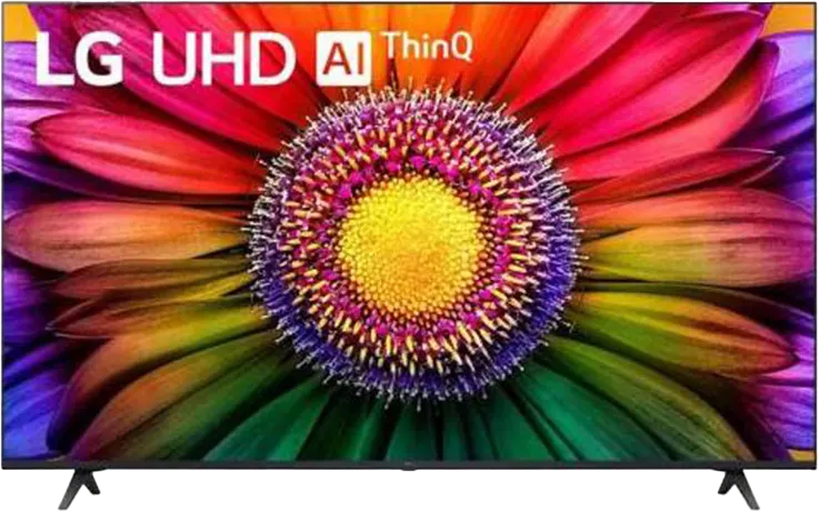 LG Smart TV, 50-inch, UHD quality, LED type, α5 AI Processor 4K Gen7, built-in receiver, 50UA801C0LC