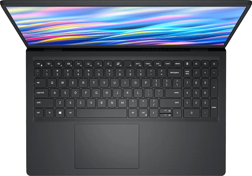 لابتوب ديل 15 DC15250، معالج إنتل كور I5-1334U، رامات 8 جيجابايت، هارد ديسك SSD بسعة 512 جيجابايت، شاشة 15.6 بوصة FHD، معالج رسومات إنتل UHD، لون أسود