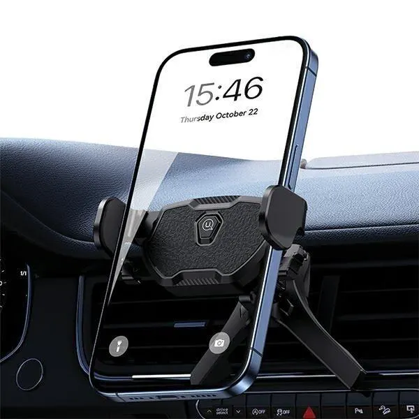 حامل هاتف صغير من يوسامز، مناسب لفتحة التهوية، قابل للدوران 360 درجة، ZJ77ZJ01