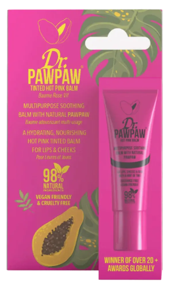 مرطب شفاه دكتور باوباو تينتد هوت بينك، 10 مل