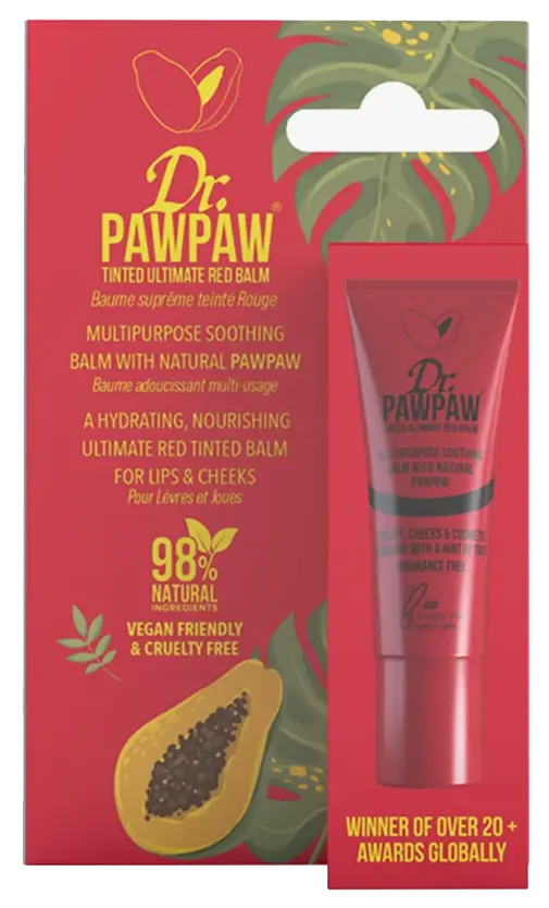 Dr. Pawpaw Tinted Ultimate Red Lip Balm, 10 Ml