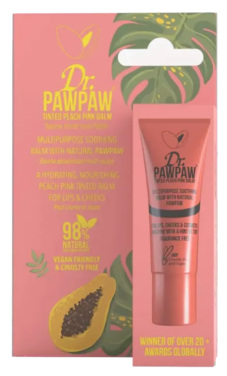 Dr. Pawpaw Tinted Peach Pink Balm, 10 Ml